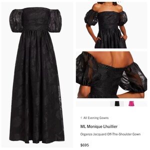 NWT Monique Lhuillier size 12 gown